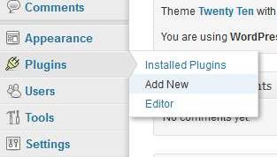 plugin > add new