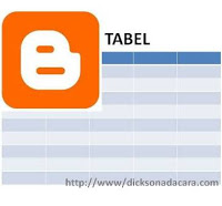 membuat tabel untuk blogger dengan microsoft word